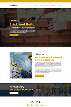 Hosting Company Layout Preview